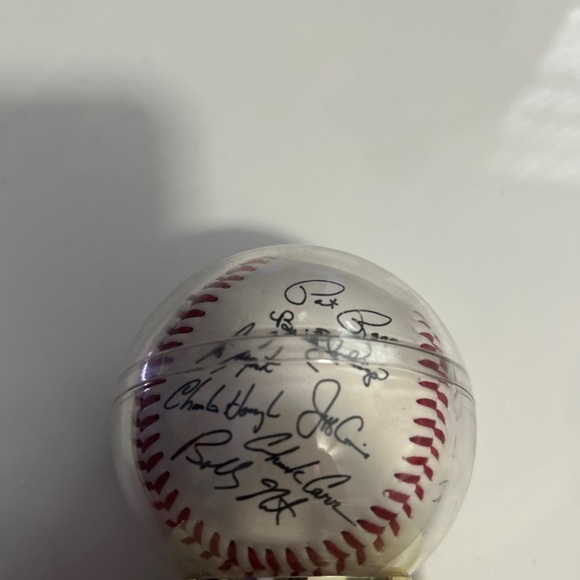 Florida marlins 1st year 1993 baseball signed by the whole team - Picture 3 of 4